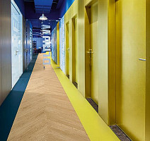 Forbo Allura Material 63484DR7-63484DR5 mustard фото 2 | FLOORDEALER